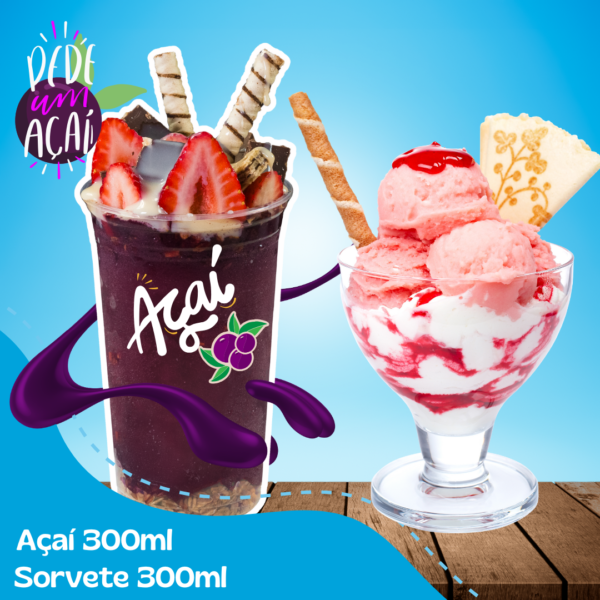 Açai e Sorvete